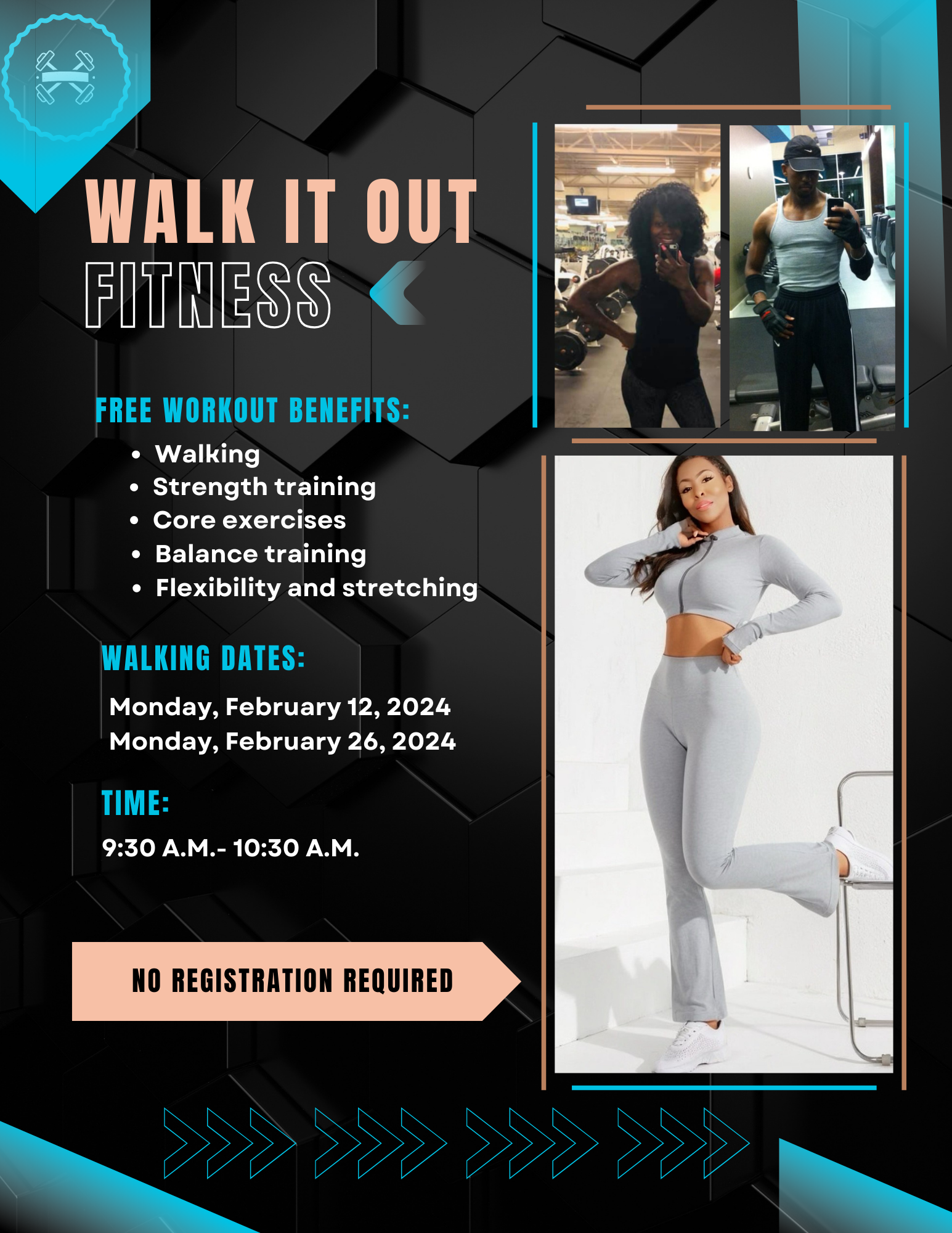 Walk best sale out fitness